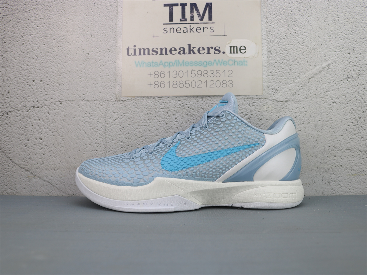 GX Batch Nike Kobe 6 Protro Caitlin Clark Light Armory Blue IO3672-400